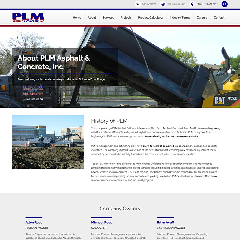 PLM Asphalt & Concrete